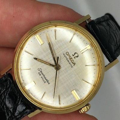 vintage gold omega watches
