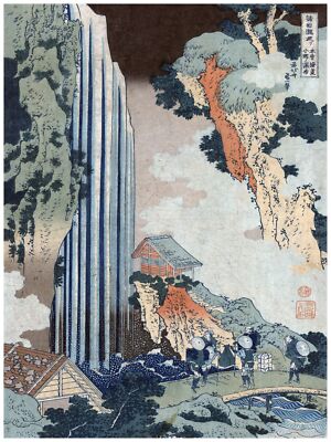 2998.Oriental scene nature Vintage Poster.Asian Decorative Art.Japanese decor