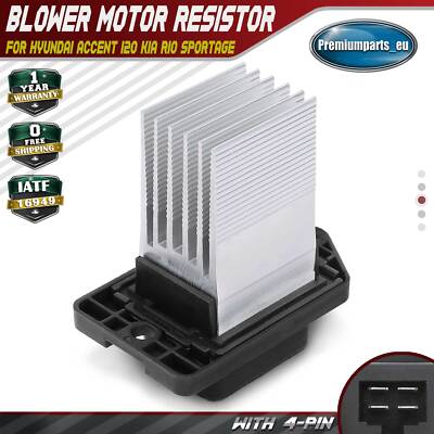 Heater Blower Motor Resistor for Hyundai Accent i20 Kia Rio Sportage