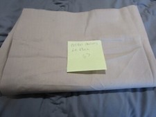 1 West Elm cotton canvas Curtain drape panel 48 63 light flax New