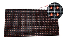 TECHTONGDA Red P10 LED Display Board Module 16x32cm(6.3inX12.6in) Brand New