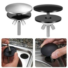 Sleek Metal Hole Cover for Kitchen Sink Faucet for a Minimalist Look