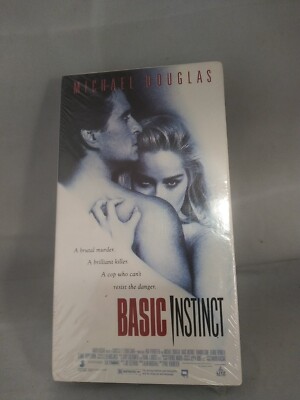Basic Instinct VHS 1992 Factory Sealed...VHS