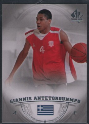 2013-14 SP Authentic Giannis Antetokounmpo RC Rookie #36 | eBay UK