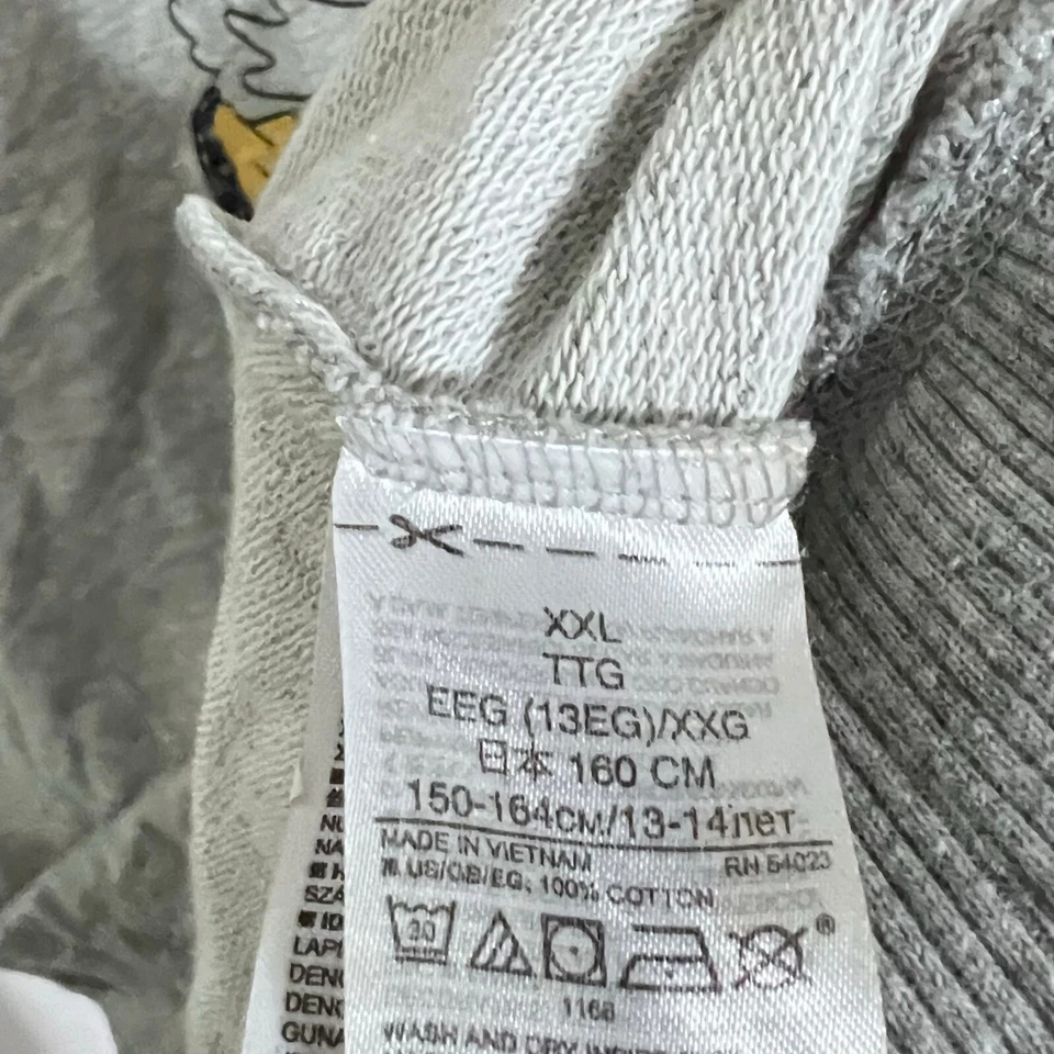 Vestido Sudadera Gap Niños Niñas Volantes Talla 2XL Gris Disney Daphne Pato Lentejuelas Foto 4 de 4