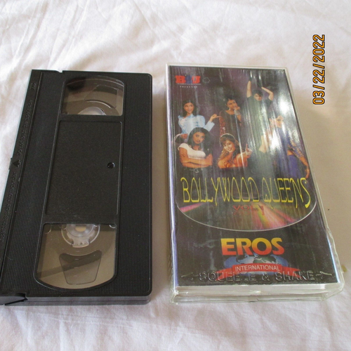 BOLLYWOOD QUEENS Hit SONGS Madhuri KAJOL Rani VHS Video Cassette Indian