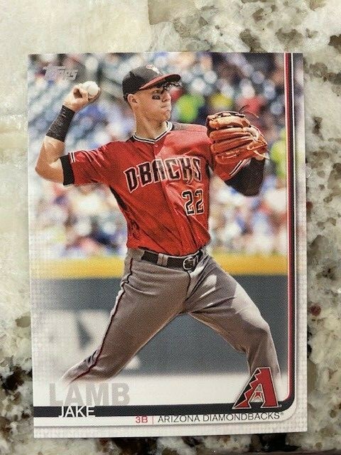 2019 TOPPS ON-DEMAND MINI CARD PR 291 ARIZONA DIAMONDBACKS JAKE LAMB #334