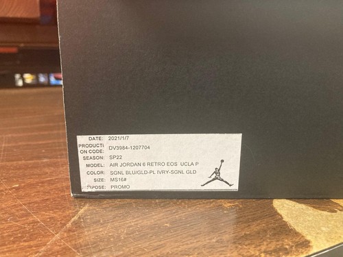 Air Jordan 6 Retro UCLA PE - Picture 4 of 29