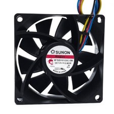 1 PCS SUNON Fan MF70251V2-Q00C-S99 DC12V 0.9W 7025 7CM 4 wire cooling fan