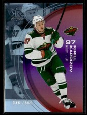 2021-22 Upper Deck Triple Dimensions Reflections Ruby Kirill Kaprizov 346/500
