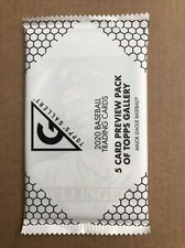 2020 Topps Chrome Baseball Gallery Preview Pack Cody Bellinger on Top Sealed New