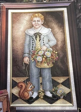 Young Man's Fancy Single Pattern 3 Pages From Magazine Cross Stitch