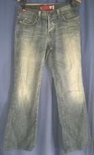 Y2K Guess Red Label Denim Jeans Millennium Button Fly USA Made Men's Size 32x30