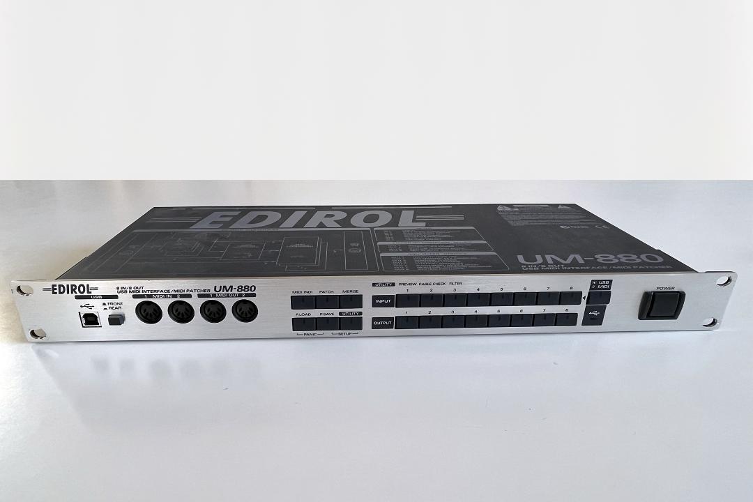 EDIROL UM880 Roland 8 IN 8 OUT USB MIDI Interface MIDI Patcher eBay