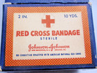 Vintage Johnson & Johnson Red Cross 2” Sterile Bandage & box — photo 6