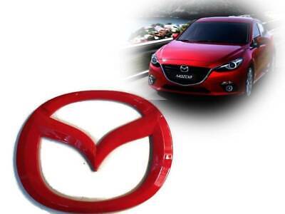 Red Logo Emblem For Mazda Size 14 X 10 Cm Ebay