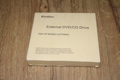 Rioddas Externes DVD/CD Laufwerk