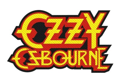 Ozzy Osbourne - Standard Patch [LP Vinyl Record Album Cover] Black