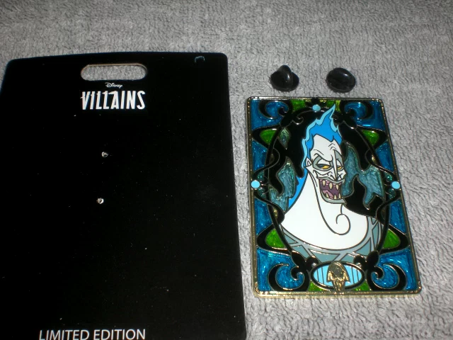 Disney 2022 PALM Pink A La Mode Hercules VILLAIN HADES LE 300 Pin