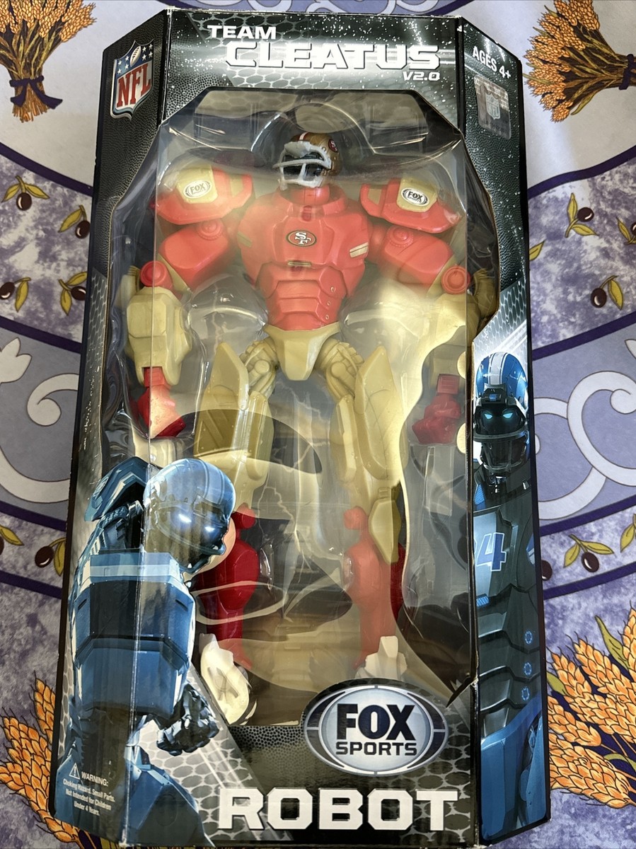 Fox Sports Team Cleatus V2.0 Robot SF 49ers | eBay