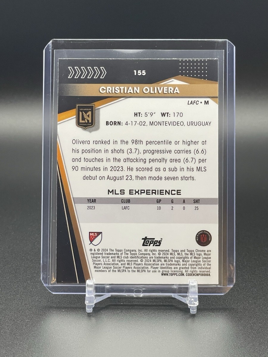 2024 Topps Chrome - Prism Refractor #155 Christian Olivera (RC) | eBay