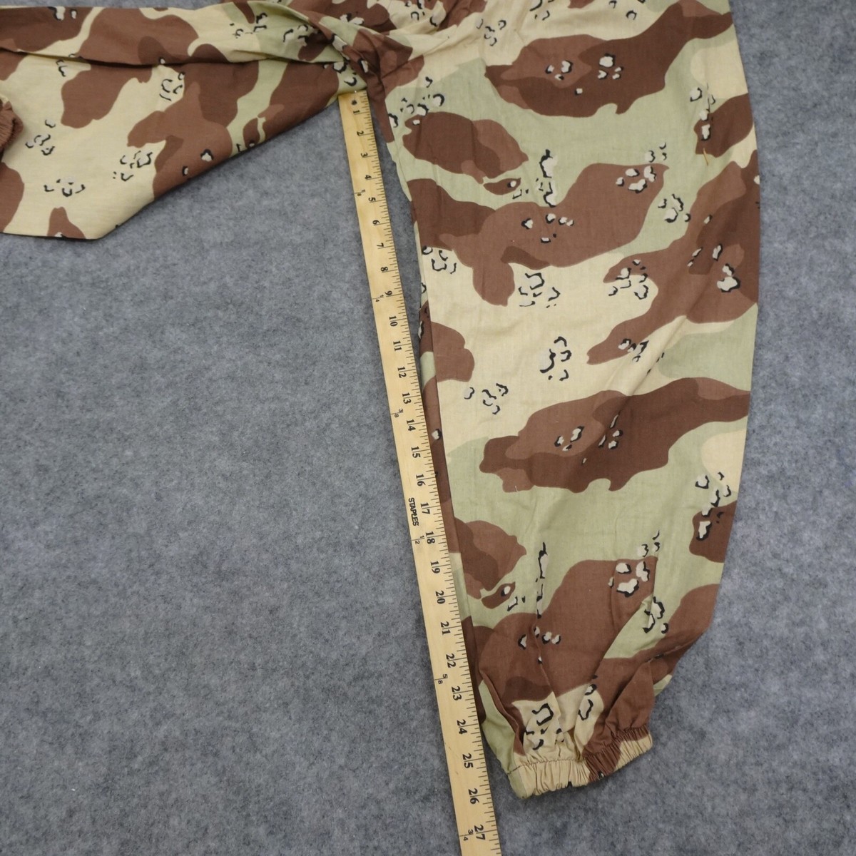 SKIDZ Pants Mens Small Brown Camo Print 90s Grunge Skater