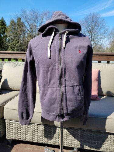 Men’s Polo Ralph Lauren Navy Fleece Full - Zip Hoodie Sweater