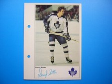 1971/72 COLUMBIAN NHL ACTION HOCKEY PHOTO DARRYL SITTLER SHARP!! TORONTO SUN