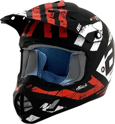 AFX FX-17 Attack Helmet 4XL Matte Black/Red 0110-7640
