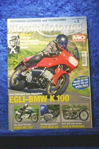 Klassik Motorrad 1/14 Egli BMW K 100 K125 Scrambler NSU Quickly Motor-Rad McEvoy