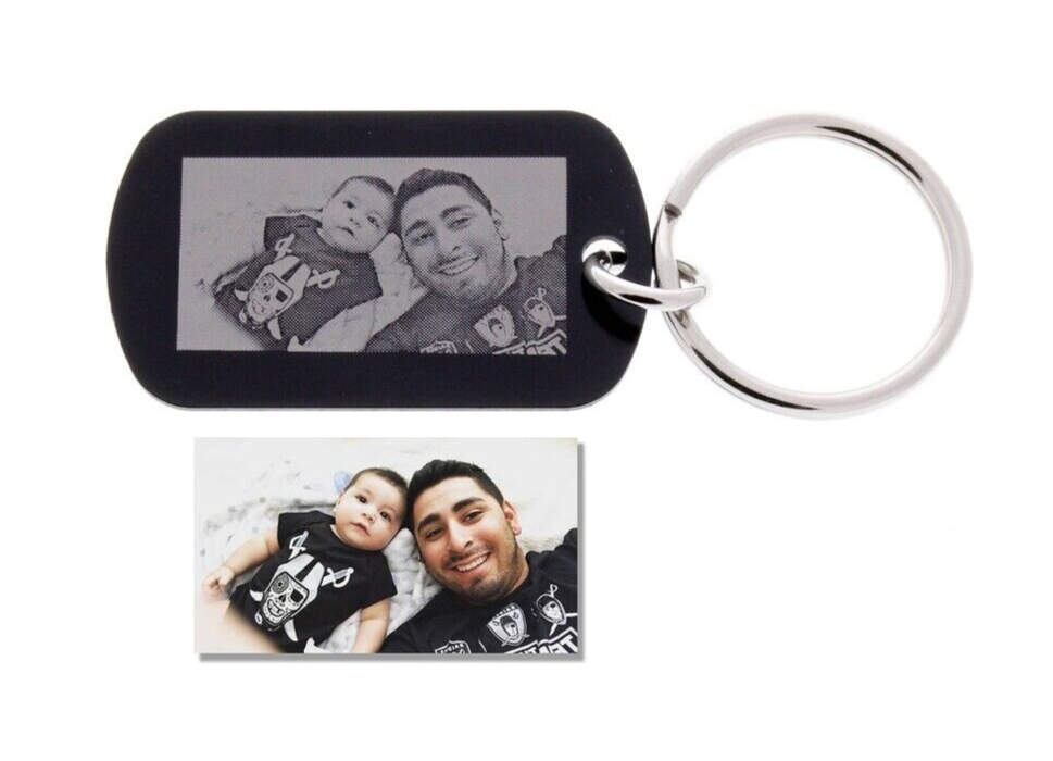 Personalized keychain, gifts for mom, mothers day gifts, gifts for dad, engraved-image