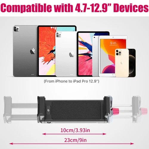 Ulanzi U-Pad III Metal Universal Tablet Teléfono Trípode Soporte con Cold Shoe - Imagen 4 de 24