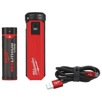 #ad Milwaukee REDLITHIUM USB Charger and Portable Power Source Kit 48 59 2013 $44.97