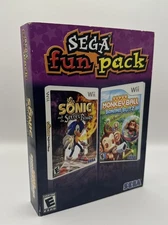 Sega Fun Pack: Sonic & the Secret Rings /Monkey Ball Banana Blitz & Slip Cover