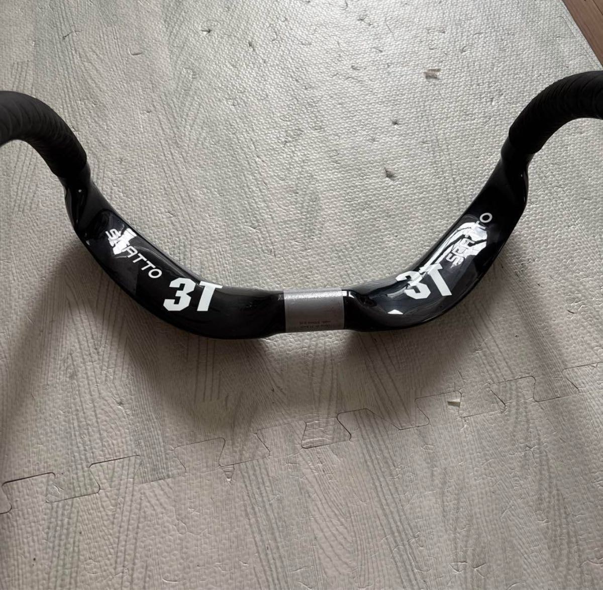 3T Scatto LTD Carbon Track Handlebar 370mm Pisto Fixed Gear Drop