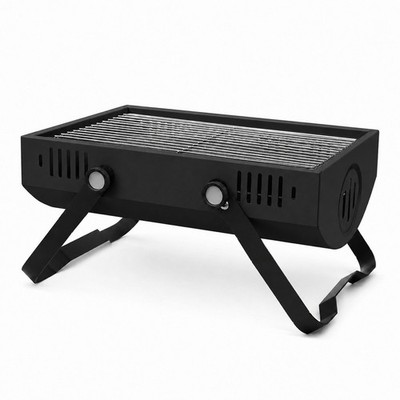 tragbarer Mini-BBQ-Grill, ultra-kompakter Holzkohlegrill 1,7 kg für Picknick
