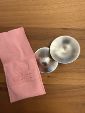 Boboduck The Original Silver Nursing Cups - 999 Silver Nipple Covers Regular Sz
