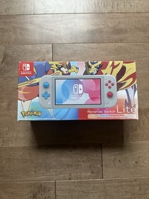Pokemon x Nintendo Switch Lite Zacian and Zamazenta Limited Edition