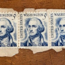 5¢ U.S. POSTAGE ジョージ・ワシントン 使用済み切手 2592 - 1994 $5 George Washington & Andrew Jackson - Mystic Stamp