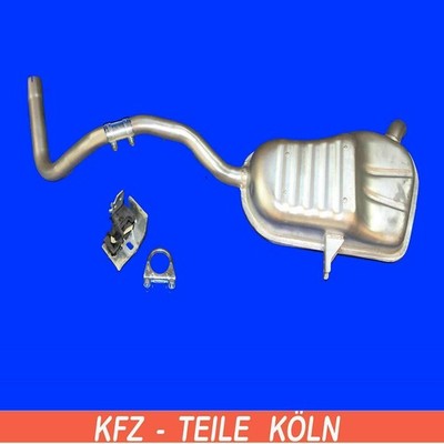 Renault Megane II / Scenic 1.5 dCi 1.9 dCi 2.0 - ENDSCHALLDÄMPFER + Montageset