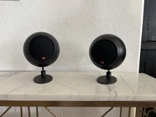 Anthony Gallo Acoustics A'Diva Speakers Black Pair W Table Stands & Wall Mounts