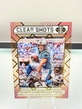 Christian McCaffrey 2020 Panini Illusions - Clear Shots #8 Panthers Football NFL