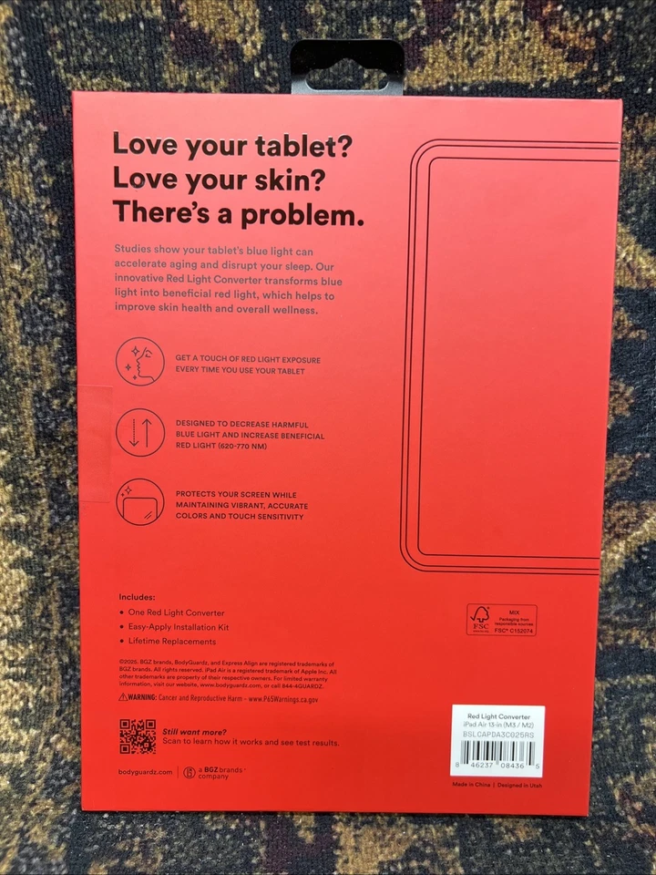 Body Guardz Red Light Converter For iPad Air 13-in - Image 2 of 3
