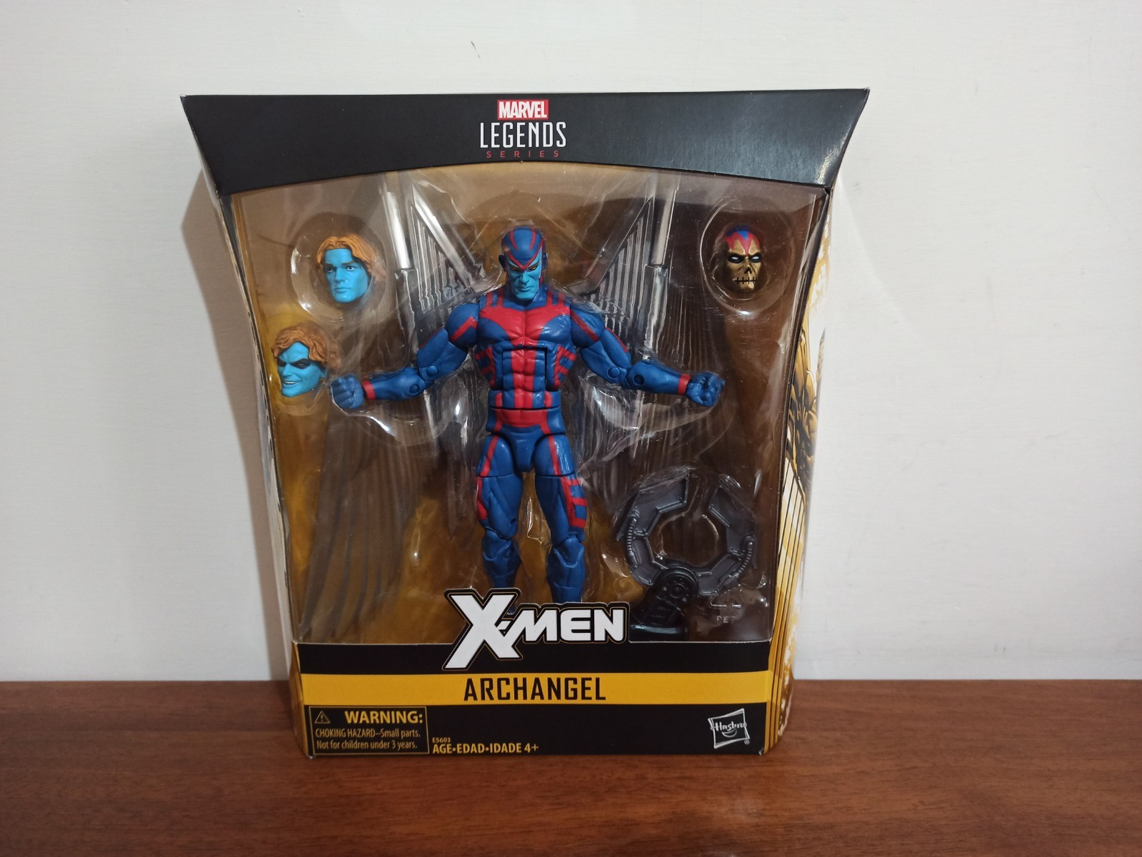 MARVEL LEGEND DELUXE ARCHANGEL BAF APOCALYPSE X-MEN ACTION FIGURE HABRO RARA