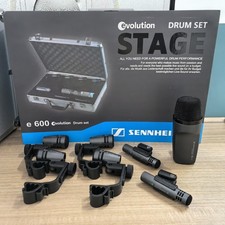 New Sennheiser Drum Kit 600 e600 Drum Mic Package with Case e602 e604 e614
