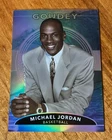 Michael Jordan 2022 Upper Deck Goodwin Champions Goudey Platinum Ocean 11/75 HOF