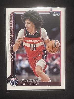 2025-26 Topps Base Kyshawn George Washington Wizards #98