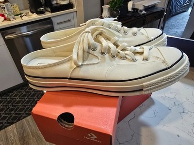 Converse Chuck 70 Mule Beige White Men Unisex Slip On Mule Shoes 172592C SZ 10