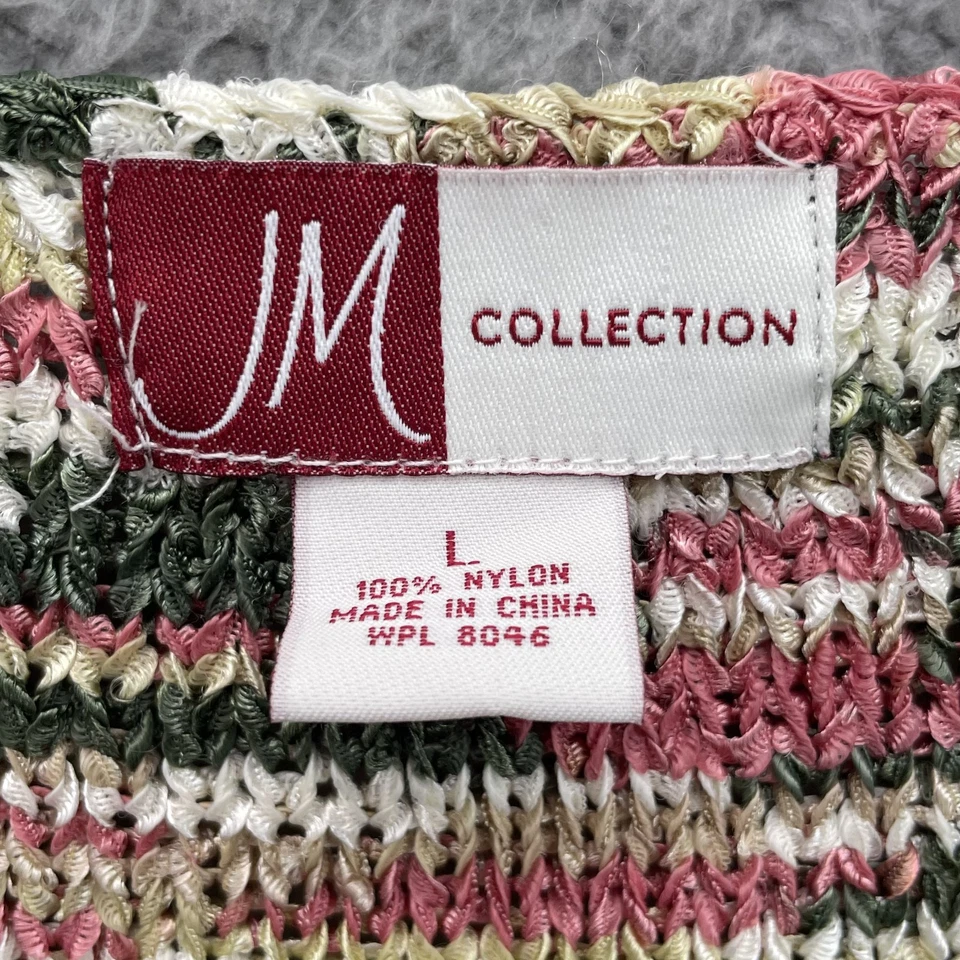 Lote de 2 suéteres vintage Jennifer Moore para mujer grandes tejidos con cable abuela casa de campo Foto 3 de 4