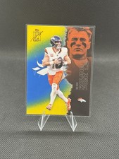 2025 Topps Signature Class - Bo Nix #18 Blue Yellow Tie Dye Denver Broncos